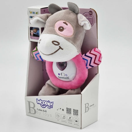 Interaktiivne mänguasi plüüsist noor härg