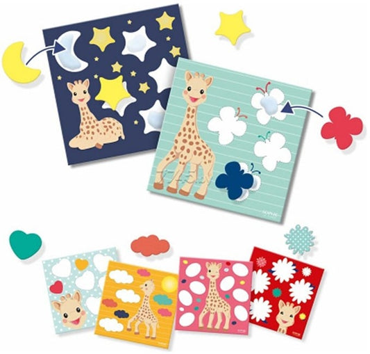 Lominguline kleepemäng - SES Sophie žiraaf