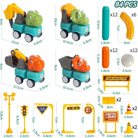 Magnetiline konstruktor "Dino”