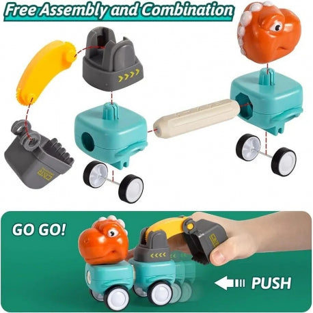 Magnetiline konstruktor "Dino”