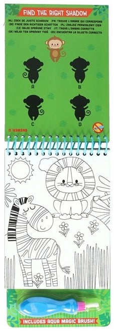 Veega värvimise raamat - Loomad, Dinosaurus, Meremaailm, Ükssarvik