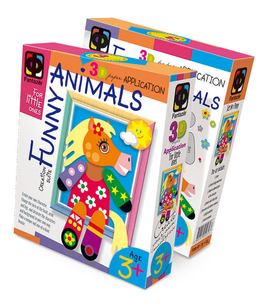 KÀsitöö komplekt - Paberi Aplikatsioon "Poni"