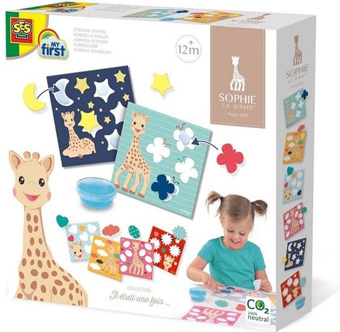 Lominguline kleepemäng - SES Sophie žiraaf