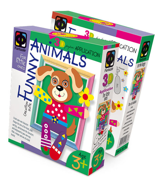 KÀsitöö komplekt - Paberi Aplikatsioon "Koer"