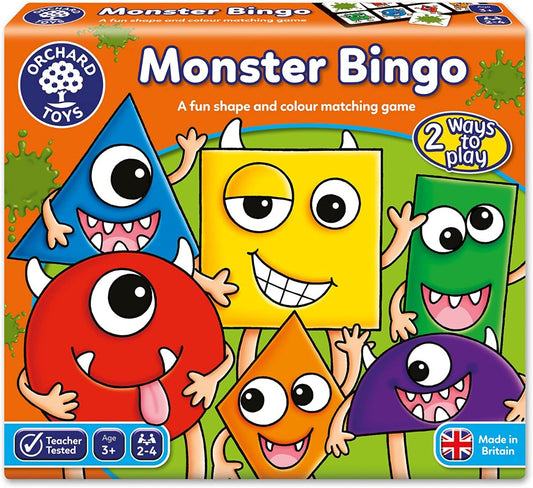 Monster Bingo – lõbus ja hariv bingomäng lastele