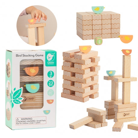 Jenga mäng Virnastamise lind