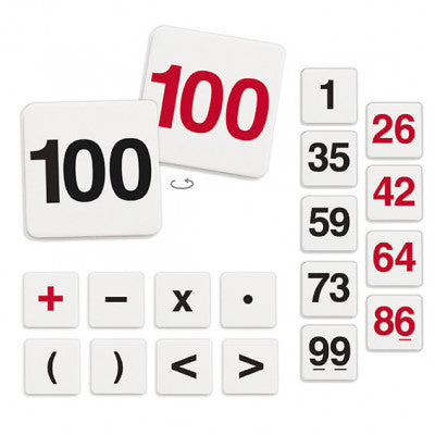 Numbrikaardid 1-100 "Õpime loendama"