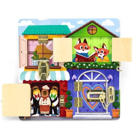 Puidust õppemäng suur - Tabad ja lukud