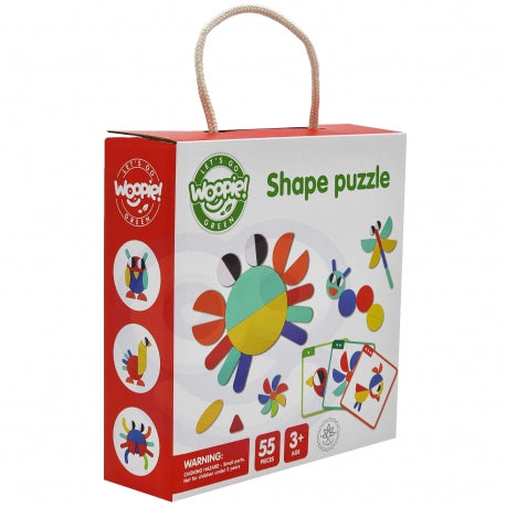 Головоломка Монтессори 55 элементов