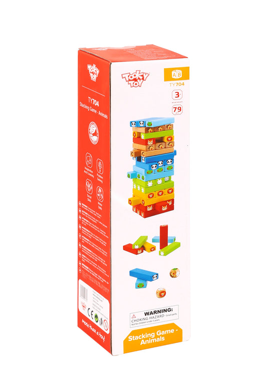 Игра Дженга-Животные.